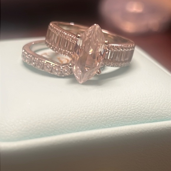 Silver 925 2 carat size 7 - Picture 2 of 10